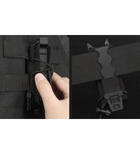 WoSport Tiger Type 9mm Magazine Pouch Bk