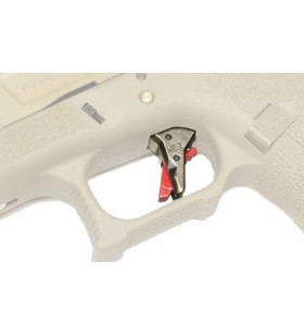 WE Trigger Glock 17/18/19 Silver/Red Métal Part-G14/15/16