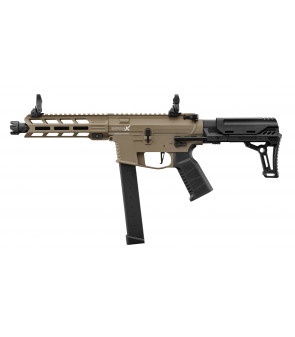 Lancer Tactical LT-35 Battle-X RP9mm Polymère Tan/Noir 120BBs 1J