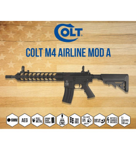 Colt M4 Airline Mod A Métal Noir 300BBs 1.2J