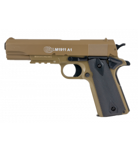 Colt 1911 Culasse Métal Spring Dark Earth 13BBs 0.7J