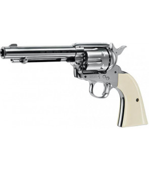 Colt Simple Action 45 Nickel Co2 6BBs 4.5mm