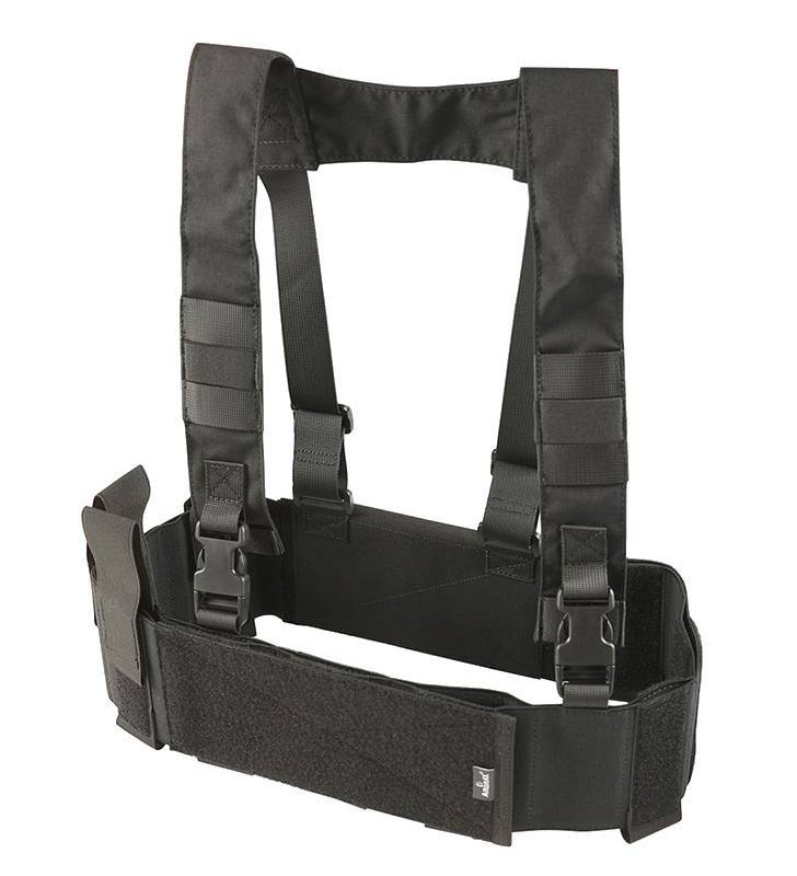 Amomax Chest Rig 9 Pouch Low Profile Noir