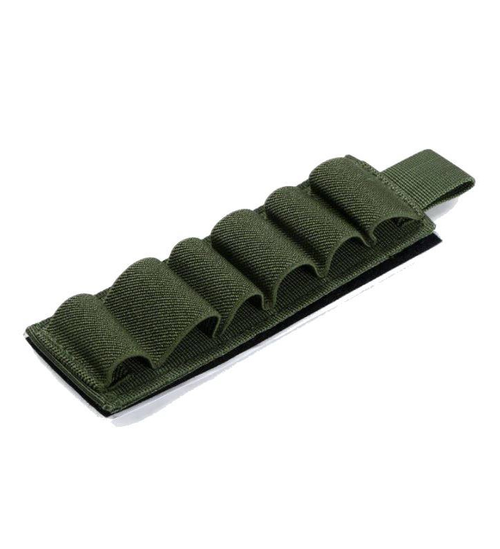 ACM Cartouchiere Shotgun 6rd OD Adhésif / Velcro