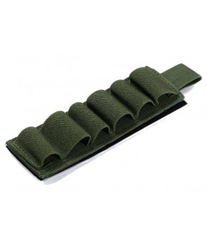 ACM Cartouchiere Shotgun 6rd OD Adhésif / Velcro