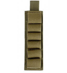 ACM Cartouchiere Shotgun 6rd Tan Adhésif / Velcro