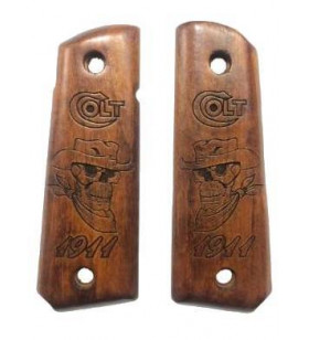 ACM Grip 1911 Bois Skull Cowboy