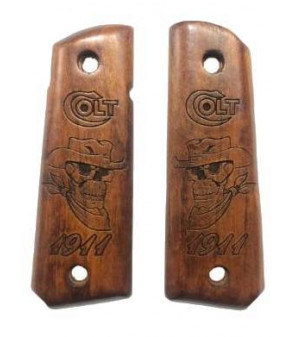 ACM Grip 1911 Bois Skull Cowboy