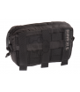 Clawgear Medium Horizontal Utility Pouch Zipped Core Black