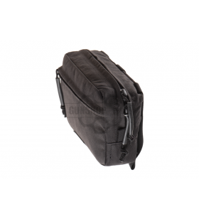 Clawgear Medium Horizontal Utility Pouch Zipped Core Black