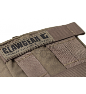 Clawgear Medium Horizontal Utility Pouch Zipped Core RAL7013 Ranger Green