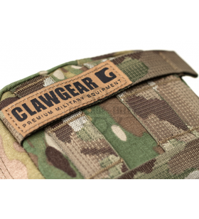 Clawgear Medium Horizontal Utility Pouch Zipped Core Multicam