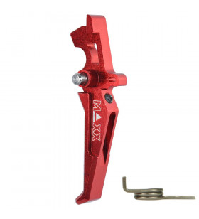 Maxx Model Advanced Trigger Alu CNC M4 Red Style E