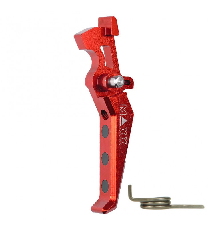 Maxx Model Advanced Trigger Alu CNC M4 Red Style E