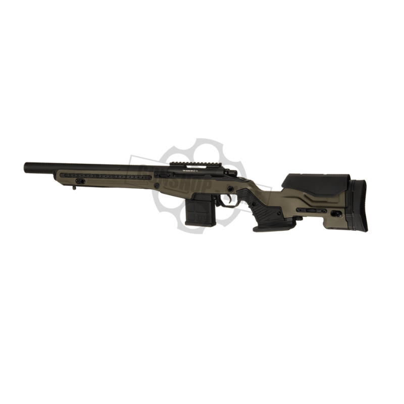 Action Army AAC T10 Shorty OD Bolt Action Sniper 50BBs 0.8J