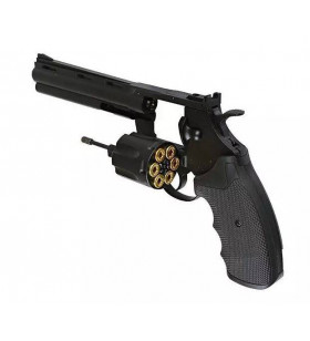 KWC Revolver 357 Python Noir 6" Co2 6BBs 1.8J