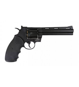 KWC Revolver 357 Python Noir 6" Co2 6BBs 1.8J