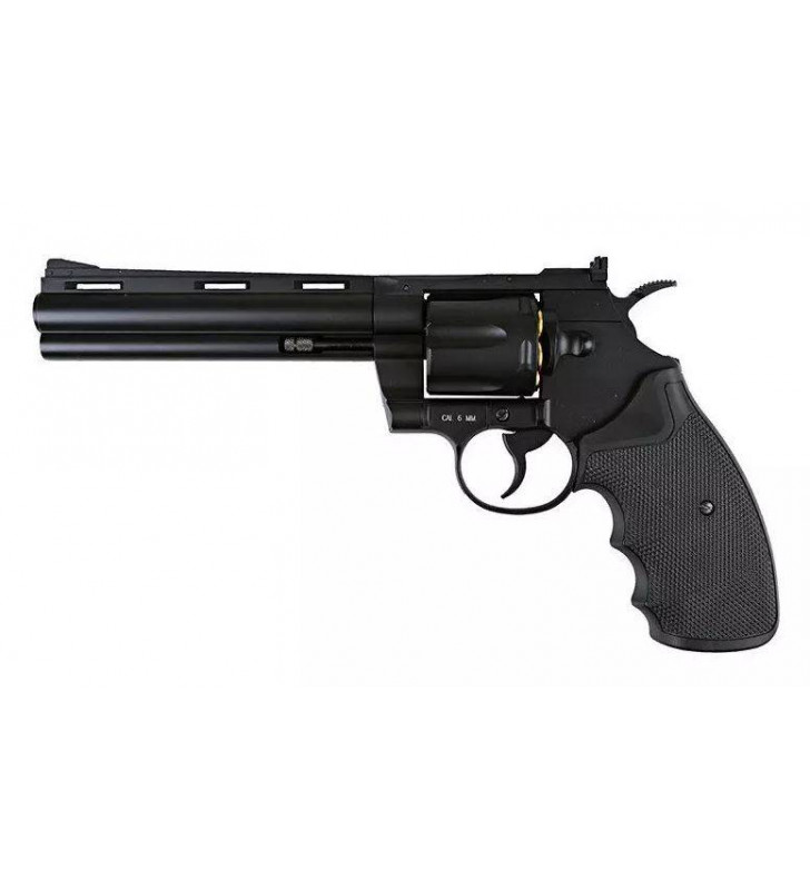 KWC Revolver 357 Python Noir 6" Co2 6BBs 1.8J