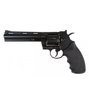 KWC Revolver 357 Python Noir 6" Co2 6BBs 1.8J