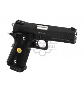 WE Hi-Capa 4.3 OPS Black Gaz 25Bbs 1J