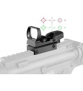 ACM Red Dot Noir Multi-Réticules:Rouge/Vert
