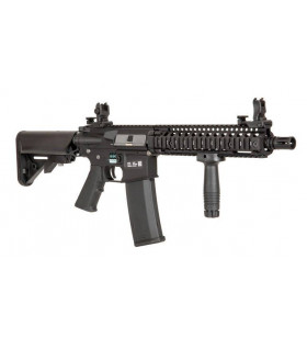 Specna Arms Daniel Defense MK18 SA-E19 / Gate X-ASR Black 120BBs 1.5J