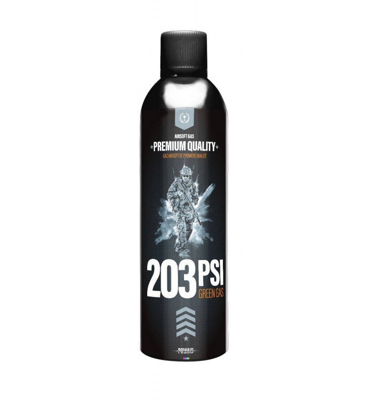 Powair Gaz 203 PSI Lubrifié 500ml