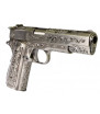 WE 1911 Floral Gaz Métal 15BBs 1J