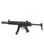 WE MP5 SD3 Apache GBBR Noir Acier 45BBs 1.4J