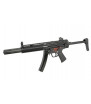 WE MP5 SD3 Apache GBBR Noir Acier 45BBs 1.4J