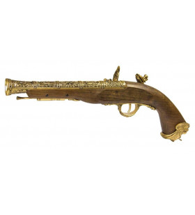 HFC Pistolet Flintlock Pirate Gaz Gold 22BBs 1J