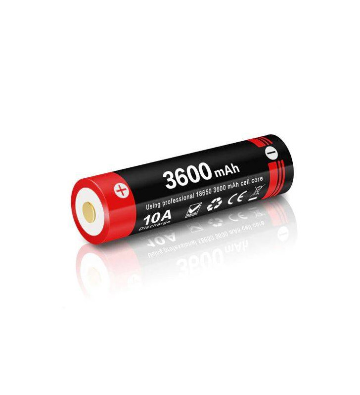 Klarus 18650 Battery 3.6V 3600Mah Micro-USB