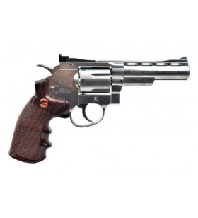 Bruni Revolver 4" C.N.820 Silver Co2 Métal 4.5mm 2J