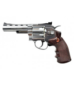 Bruni Revolver 4" C.N.820 Silver Co2 Métal 4.5mm 2J