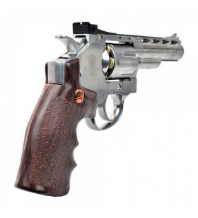 Bruni Revolver 4" C.N.820 Silver Co2 Métal 4.5mm 2J