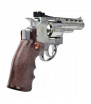 Bruni Revolver 4" C.N.820 Silver Co2 Métal 4.5mm 2J