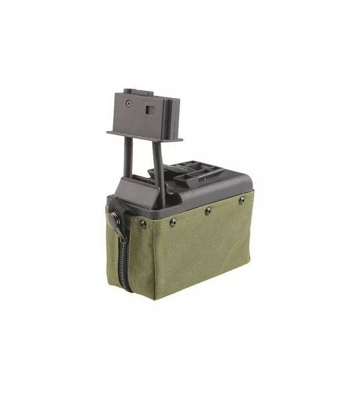 A&K Ammo Box M249 1500 BBs Green