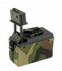 A&K Ammo Box M249 1500 BBs Woodland Sound Control