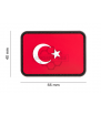 JTG Patch Turkey Flag Rubber