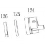 Cybergun Tete de Cylindre FAMAS Ref:400906/400907 AEG Part-124-125-126