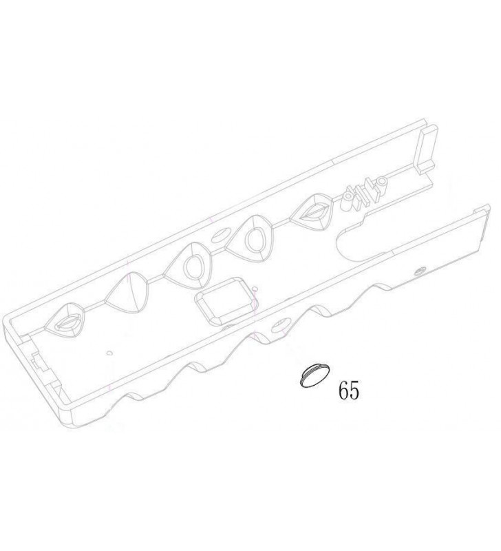 Cybergun Teton ABS Garde Main FAMAS Ref:400906/400907 AEG Part-65