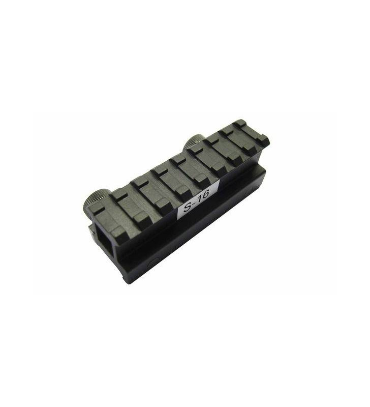 JS Tactical Rail 8 Slot 1 Inch Métal