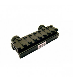 JS Tactical Rail 8 Slot 1/2 Inch Métal