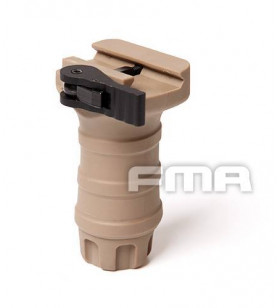 FMA Short Vertical Grip Quick Detach DE