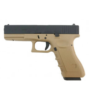 WE G17 Noir/Tan Gen.3 Gaz 24BBs 1J