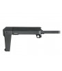 Double Eagle Crosse Télescopique PDW - M4&M16 Nylon Noir