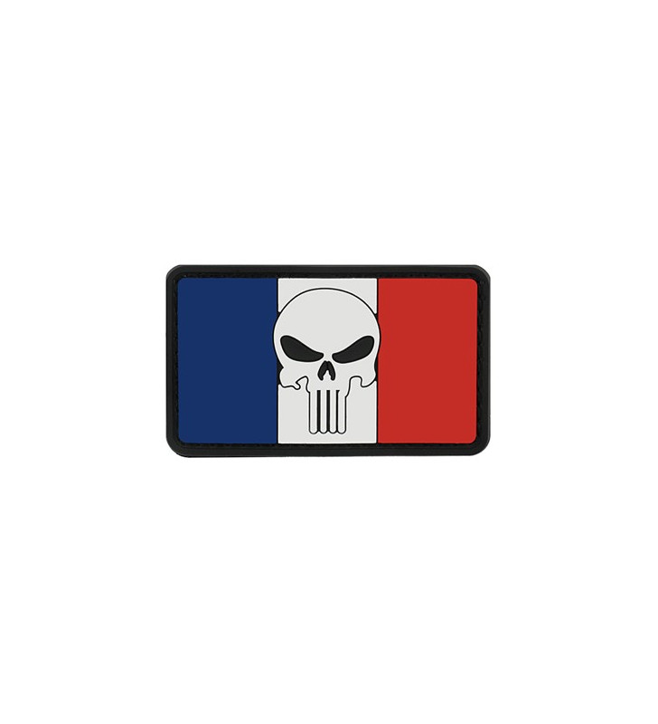 Patch Drapeau Punisher France  PVC