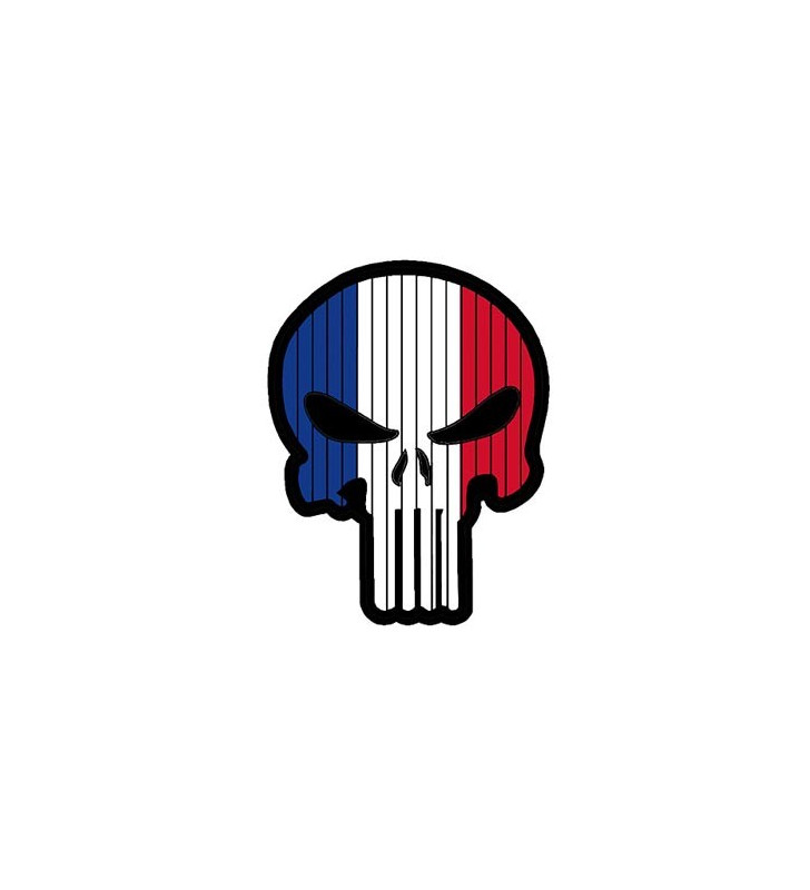 Patch Punisher France  PVC