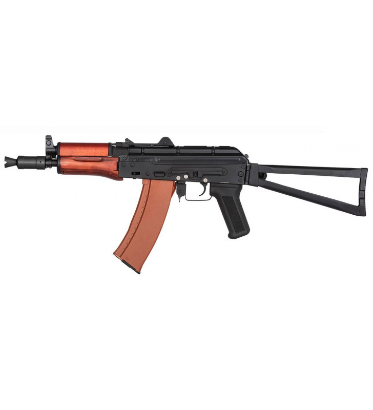 Double Bell AKS-74U Acier/Bois 450BBs 0.8J