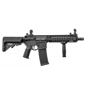 Lancer Tactical LT-18 MK18 Nylon Noir 120BBs 1J